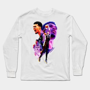 Vic Wemby Low Poly Long Sleeve T-Shirt